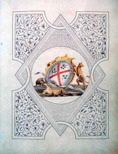 Armoiries de Montréal telles que dessinées par Jacques Viger